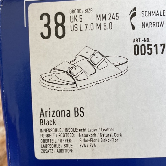 Birkenstocks size 7, new and never worn - Picture 5 of 7